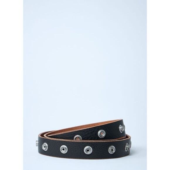 Rick Owens Men Snap Leather Belt